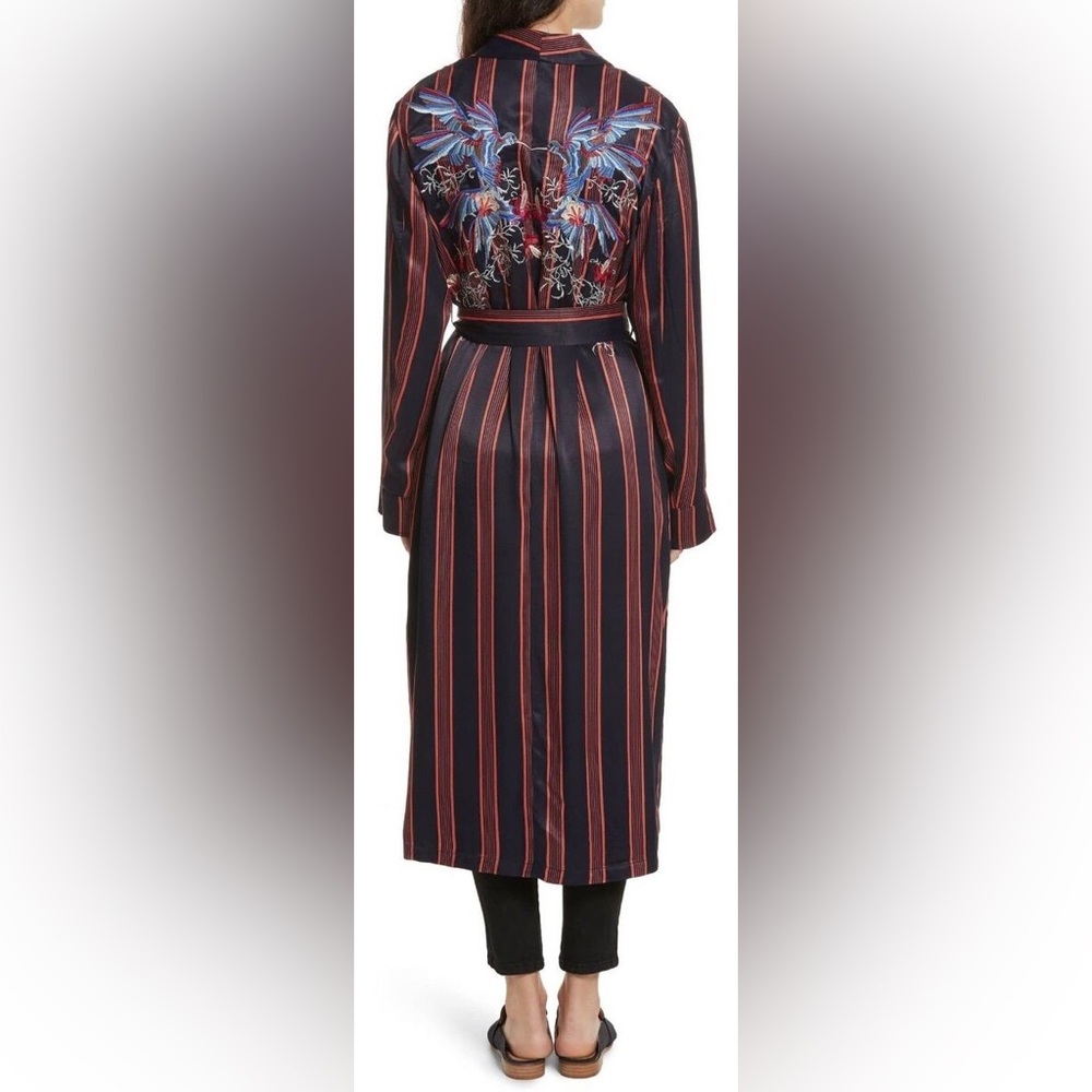NWT! FP Free People Atrium Striped Duster Sz XS - Picture 6 of 14